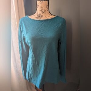 J Crew Artist Tee Turquoise